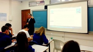 Palestra do Prof. Wagner sobre o curso de economia.